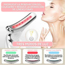 Masajeador Facial Electrico Luz Led Rejuvenated Skin®